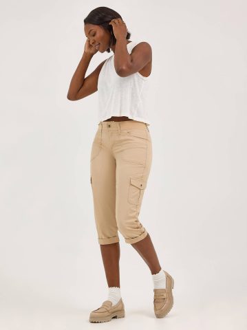 Women’s Relaxed Fit Austyn Cargo Capri — alternate view