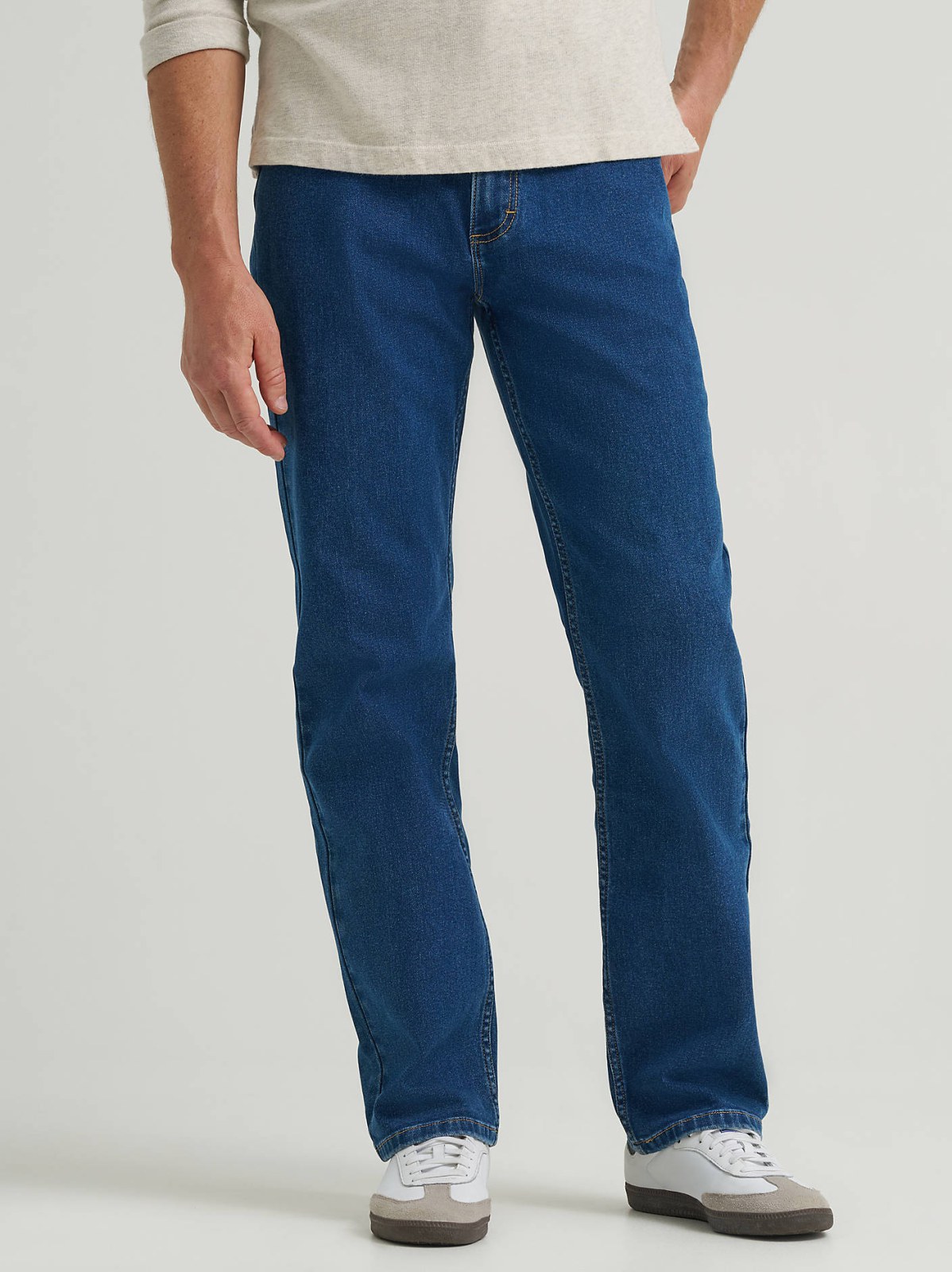Men's Lee Relaxed Straight Jean with Comfort Stretch - view 2