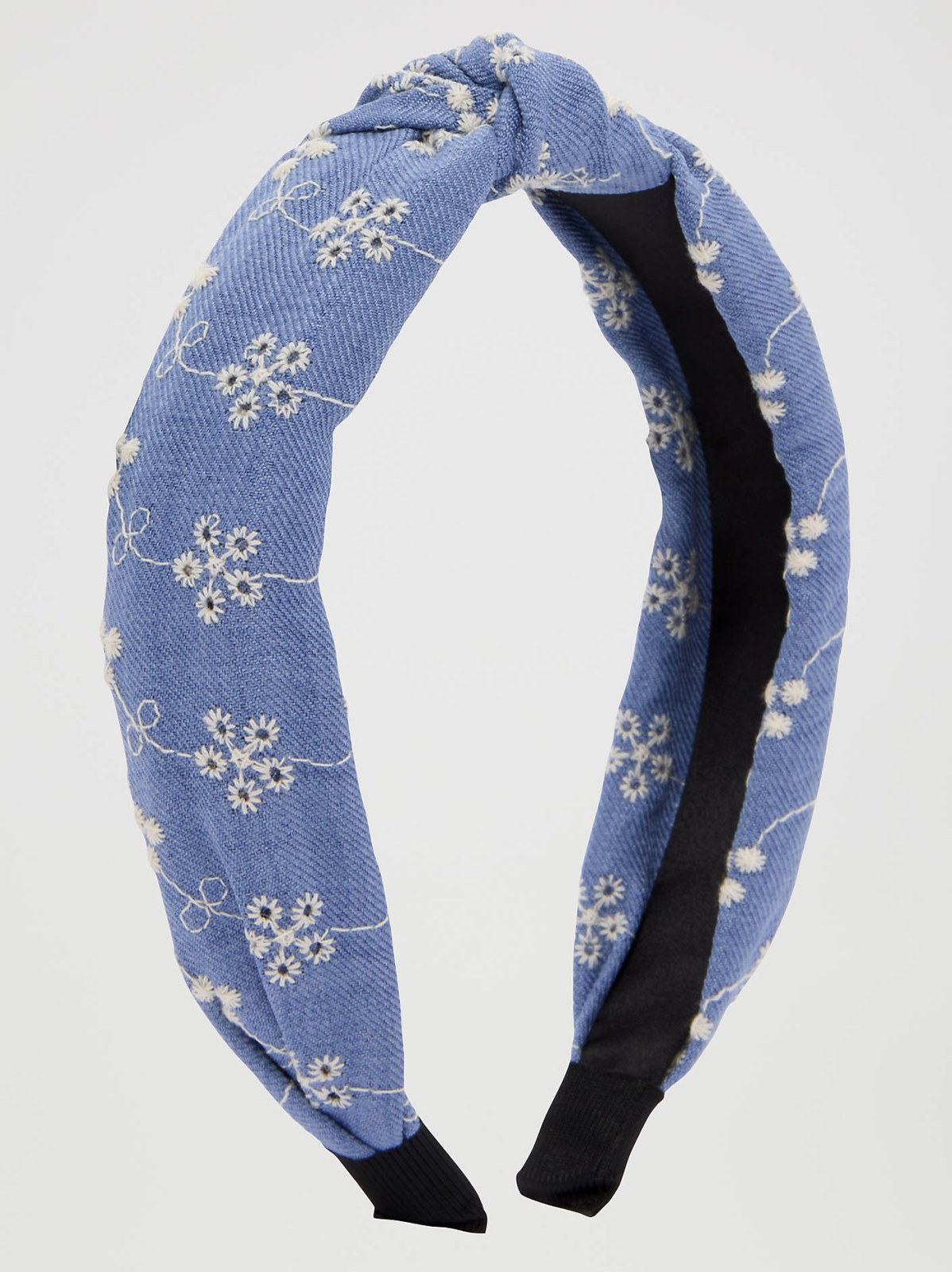 Women's Goody x Lee Denim Headband with Knot, 1ct