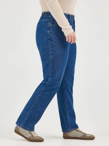 Women’s Side Elastic Jean (Plus)