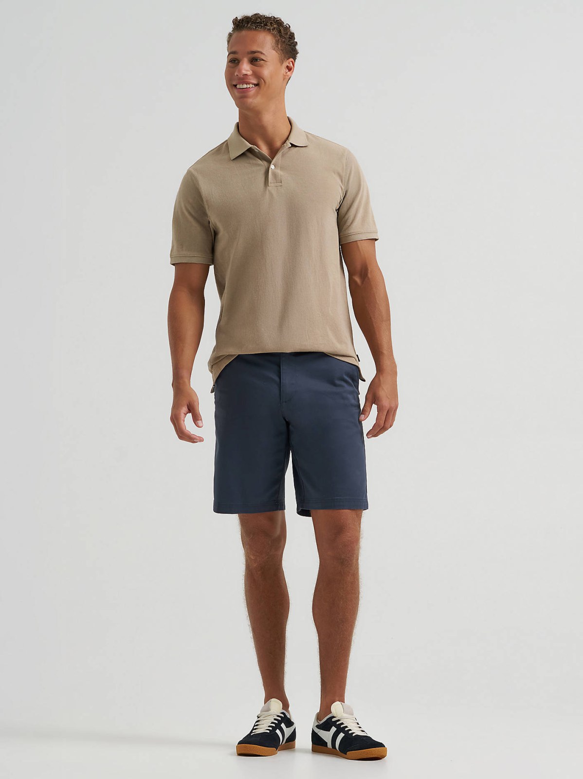 Men's Solid Mini Pique Polo Shirt - view 4