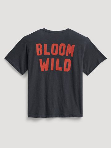 Women's Blooming Floral Graphic Tee — alternate view