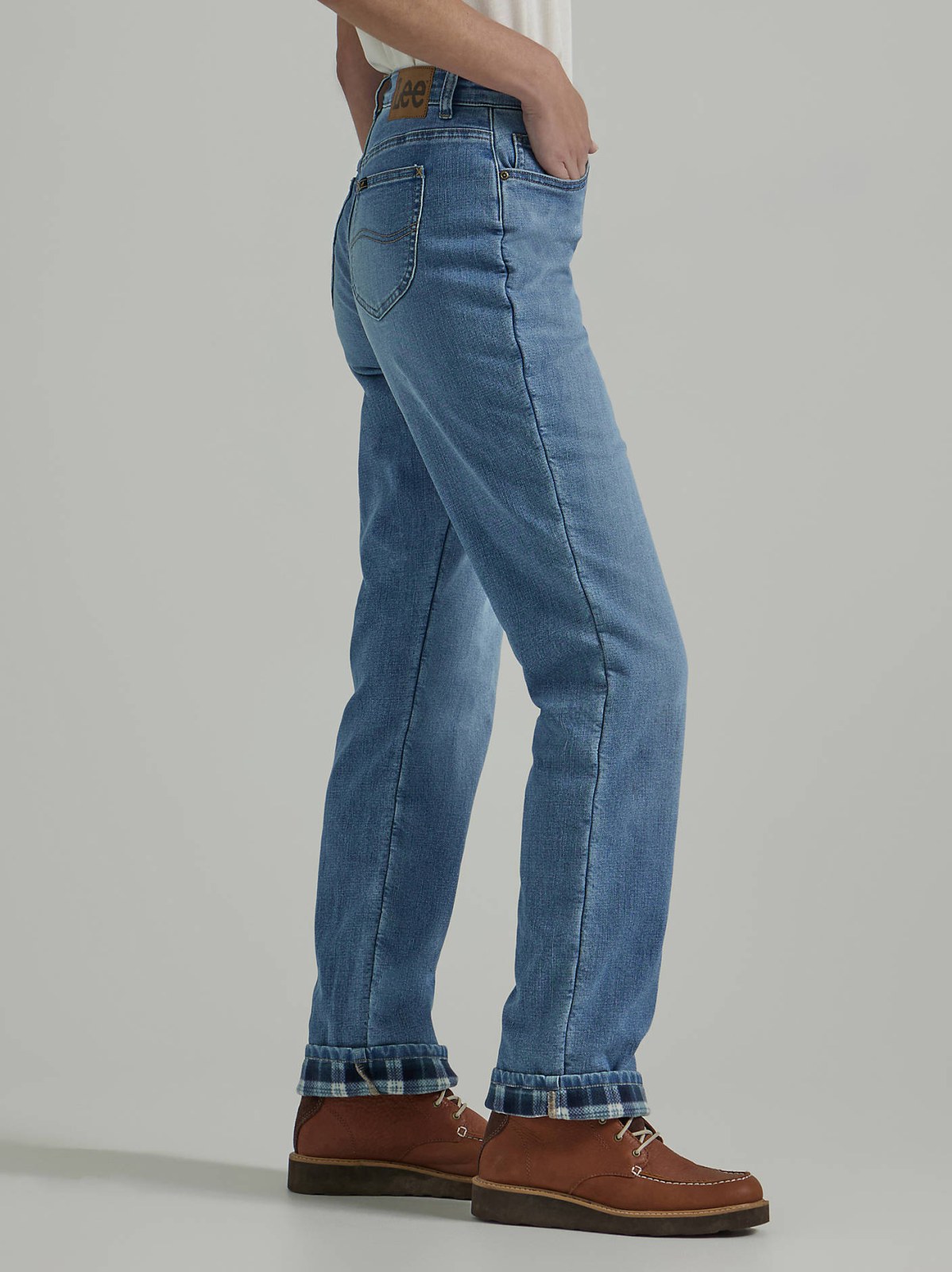 Women’s Relaxed Fit Fleece Lined Jean - view 4
