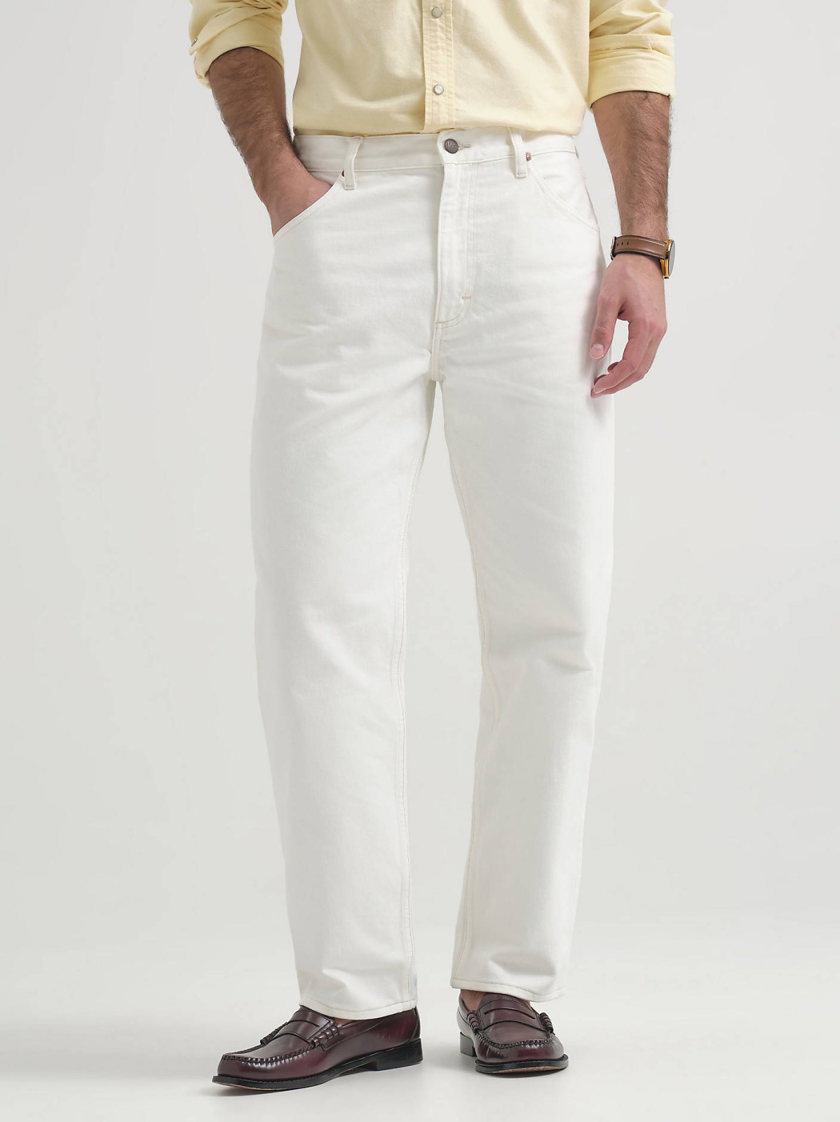 Men's Lee® x J.Crew Japanese Denim Straight Jean - view 3