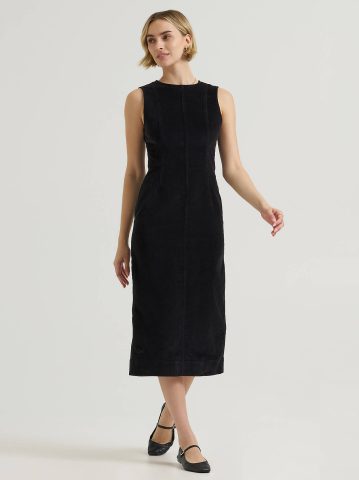 Women's Corduroy Sheath Dress