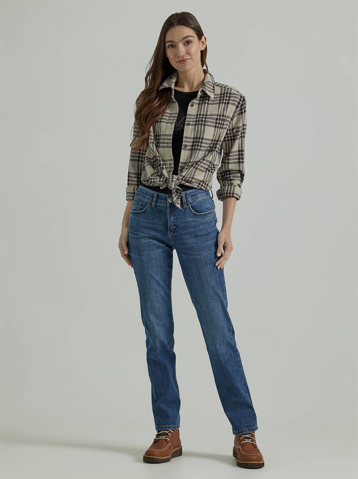 Women's Ultra Lux Comfort with Flex Motion Straight Jean