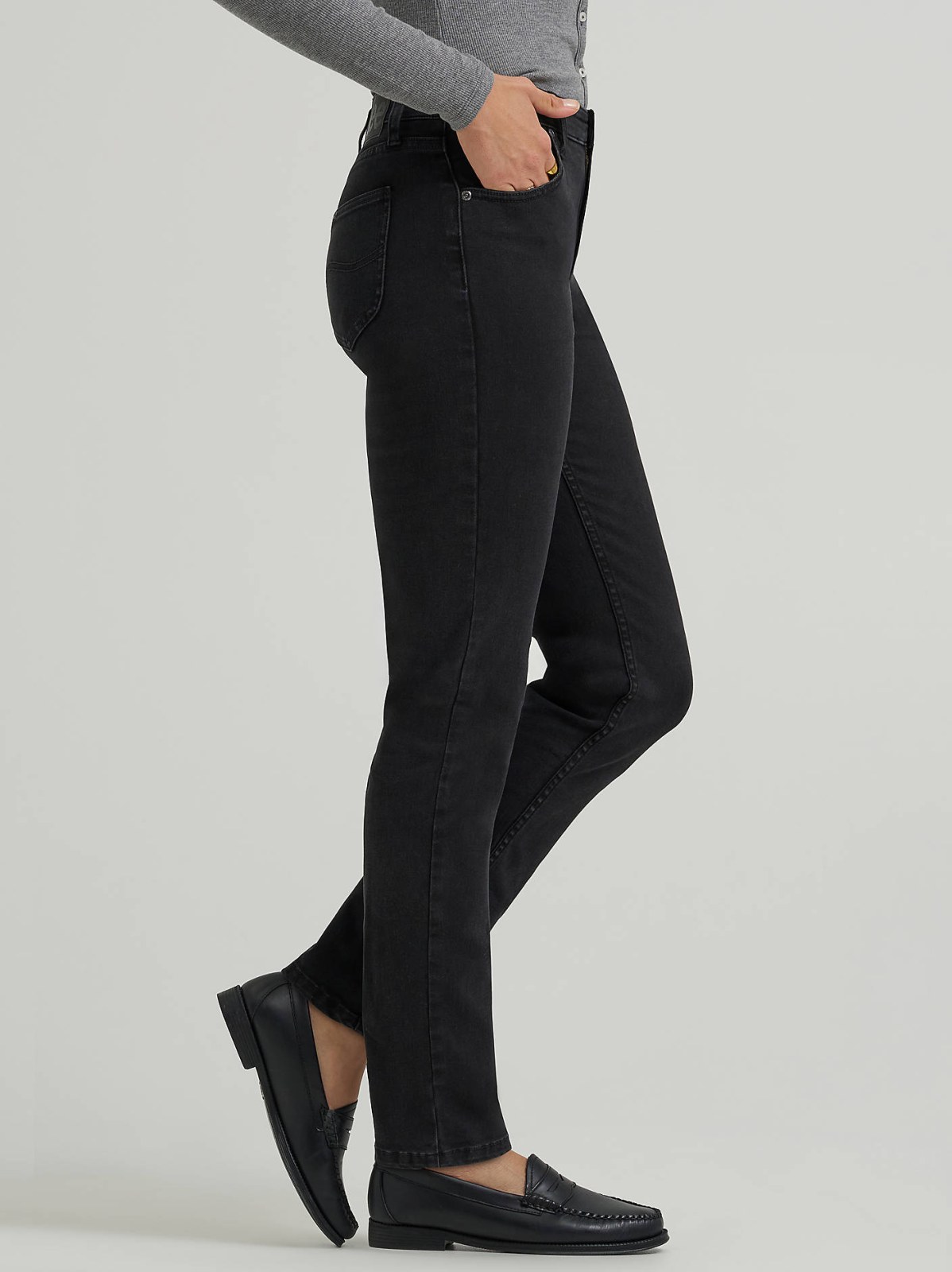 Women's Legendary High Rise Slim Straight Jean - view 4