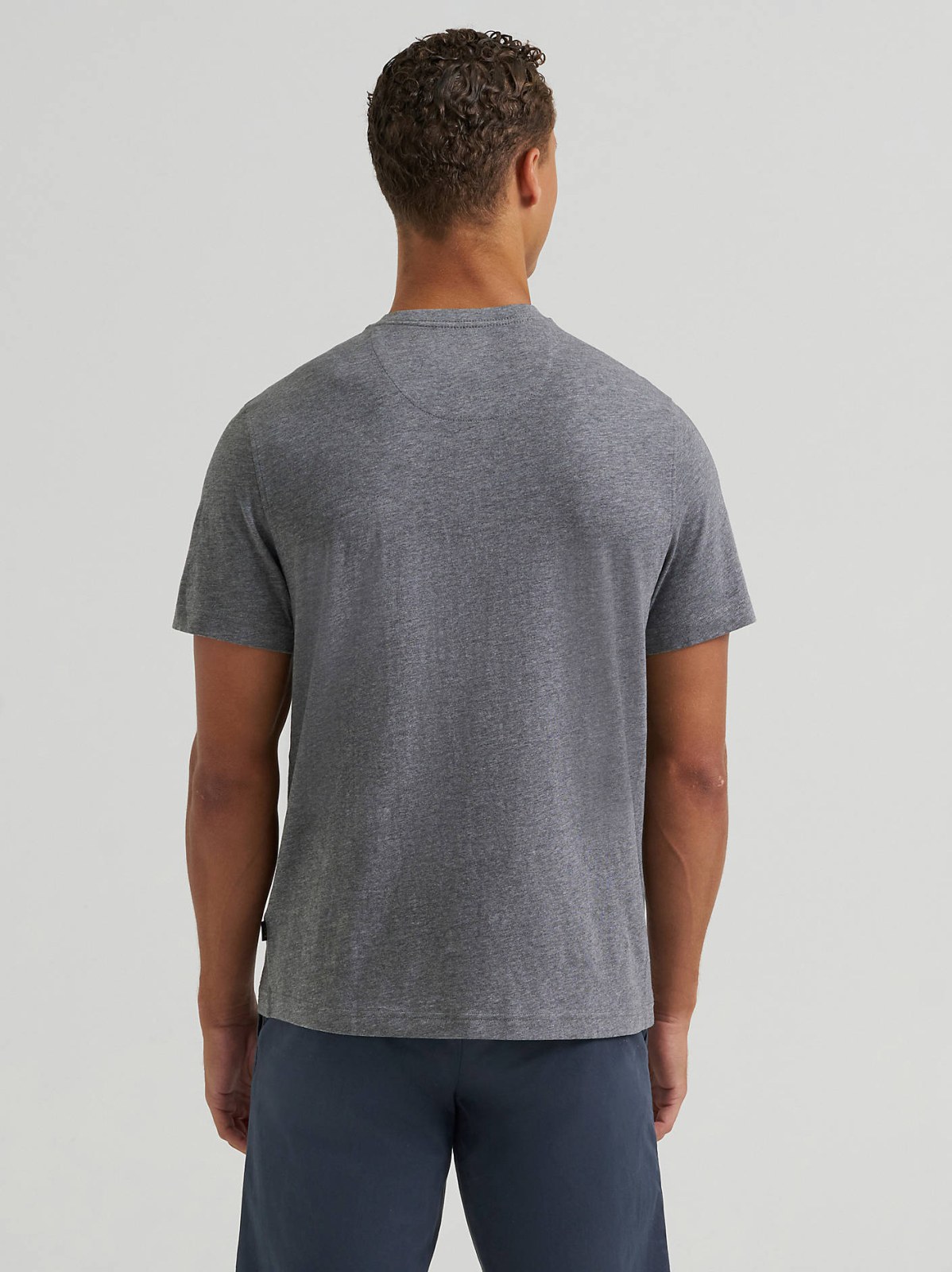 Men's Short Sleeve Jersey Henley - view 2