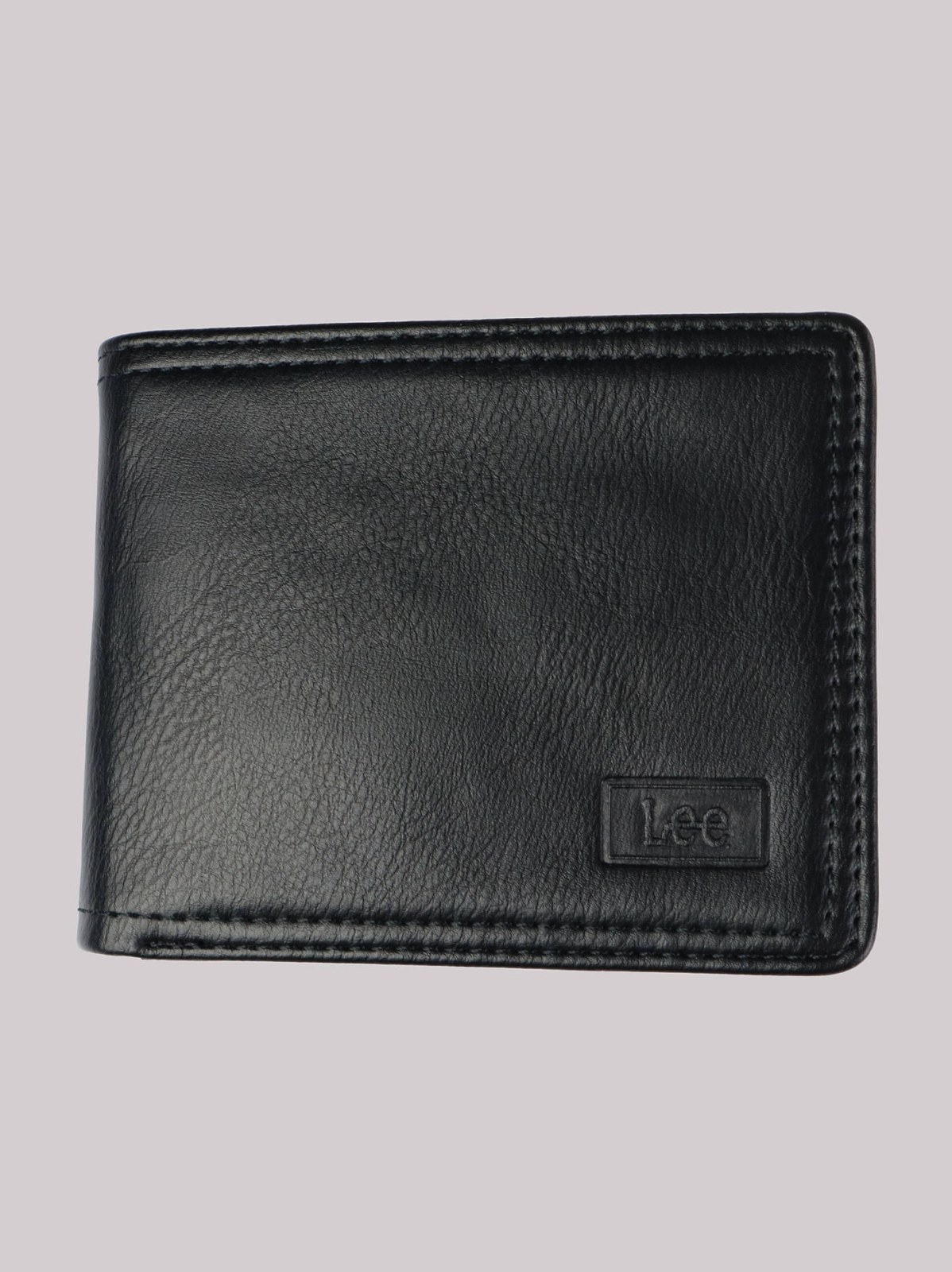 Men's Embossed logo Tumbled Bifold Wallet