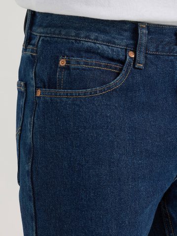 Men's 100% Cotton Regular Fit Straight Leg Heavyweight Jean