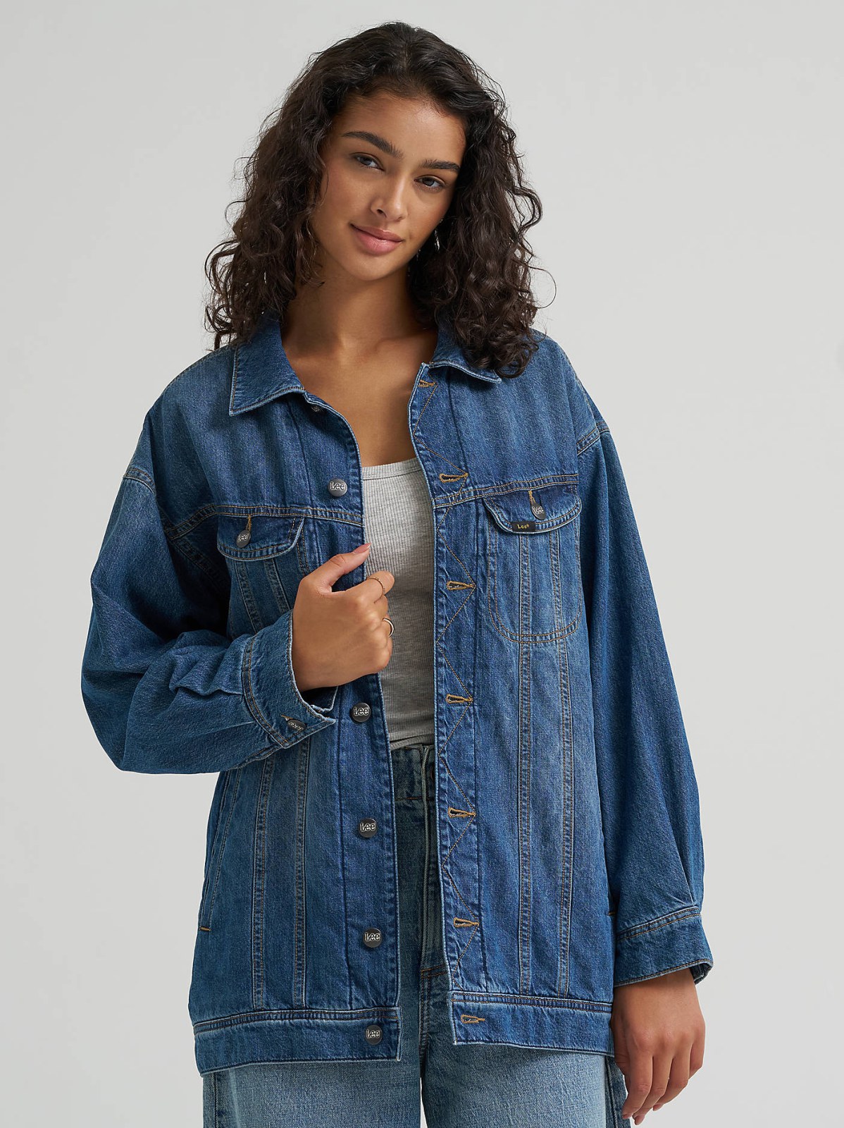 Women's Oversized Flannel Lined Rider™ Jacket - view 2