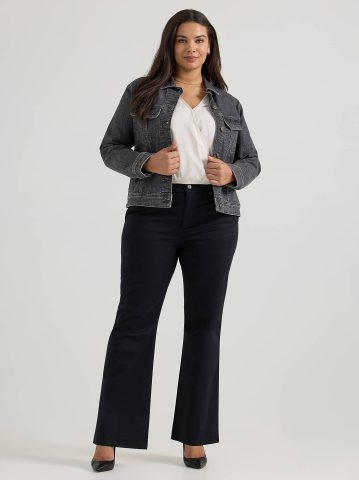 Women's Wrinkle Free Trouser Pant (Plus) — alternate view