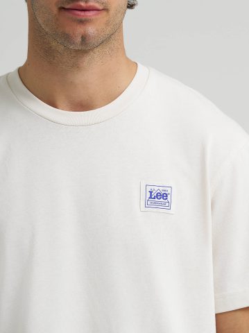 Men's Relaxed Fit Patch Logo Tee