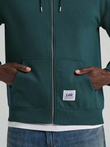 Men's Relaxed Fit Essential Workwear Full Zip Jacket