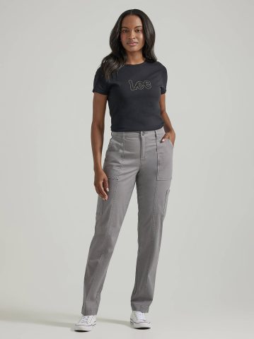 Women's Ultra Lux Comfort with Flex-to-Go Loose Utility Pant (Petite)