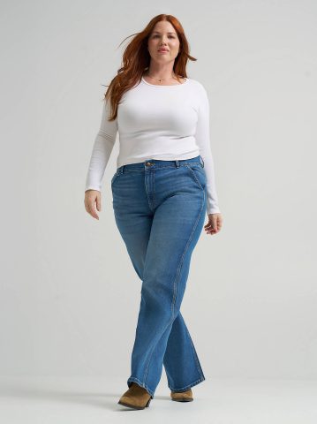 Women's Legendary High Rise A-Line Jean (Plus)