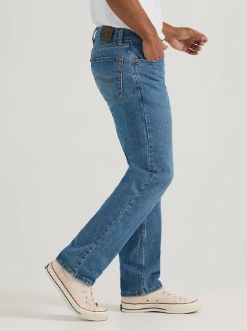 Men's 100% Cotton Regular Fit Straight Leg Heavyweight Jean