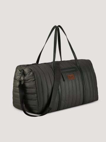 Women's Quilted Puffer Duffle Bag