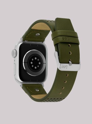 Perforated Vegan Leather Universal Watchband