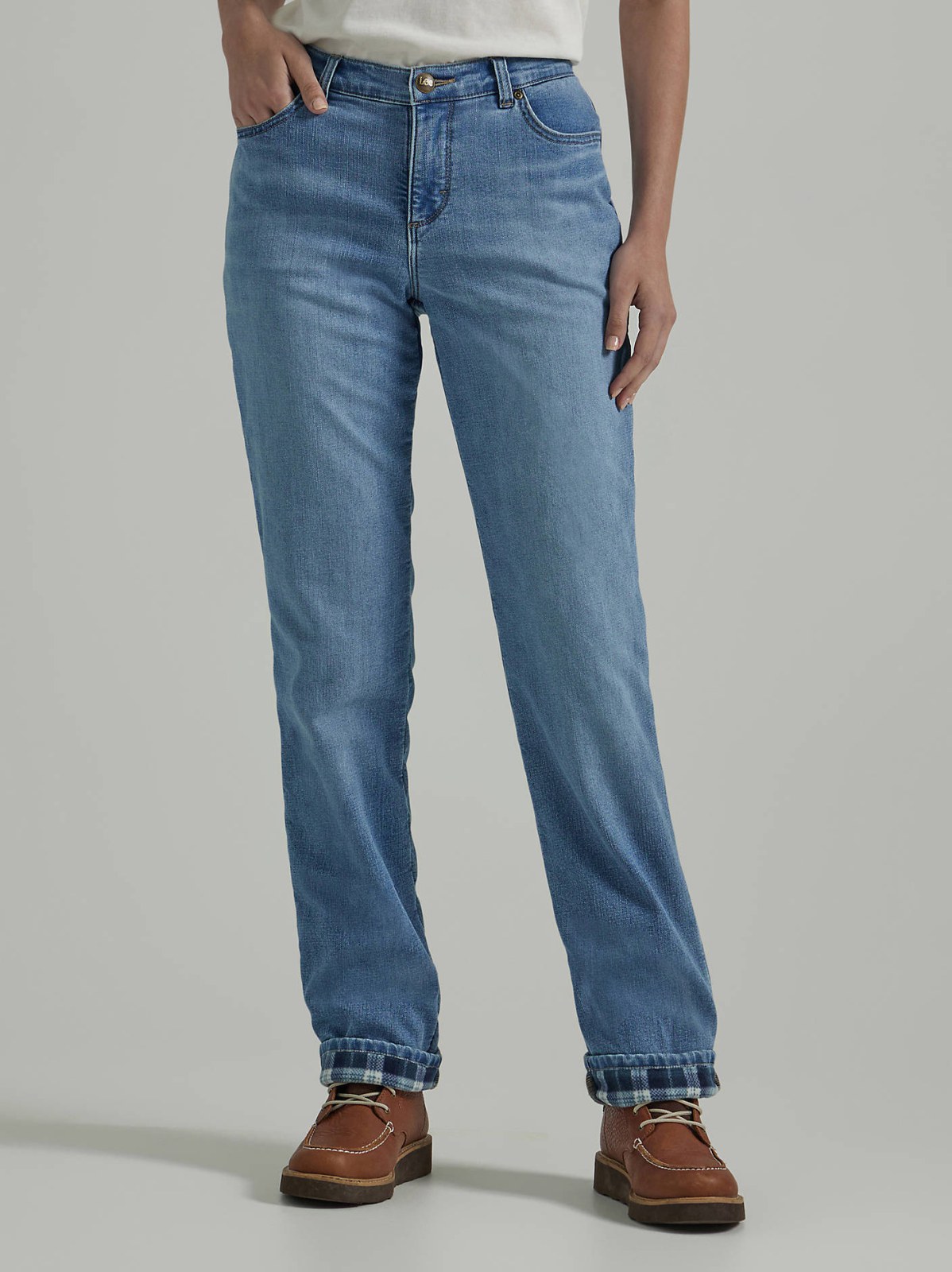 Women’s Relaxed Fit Fleece Lined Jean - view 2