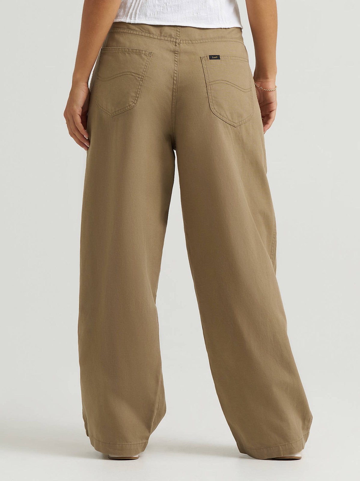 Women's Low Rise Slouch Chino Pant - view 4