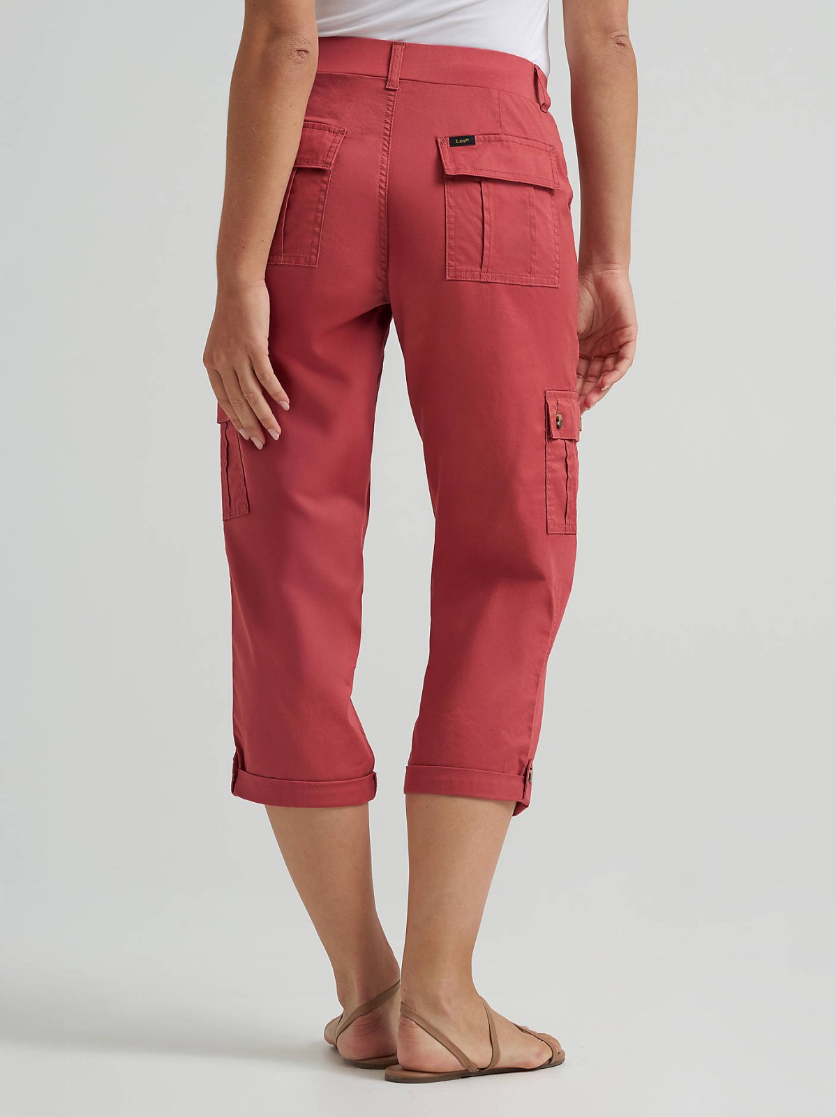Women's Ultra Lux Comfort with Flex-to-Go Relaxed Fit Cargo Capri - view 3