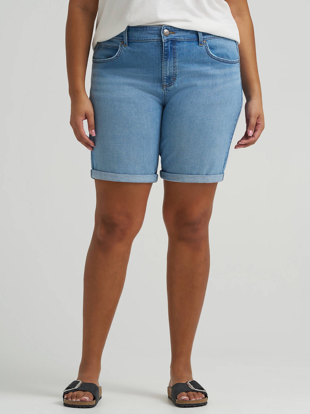 Women's Legendary Relaxed Denim Bermuda (Plus) - view 2
