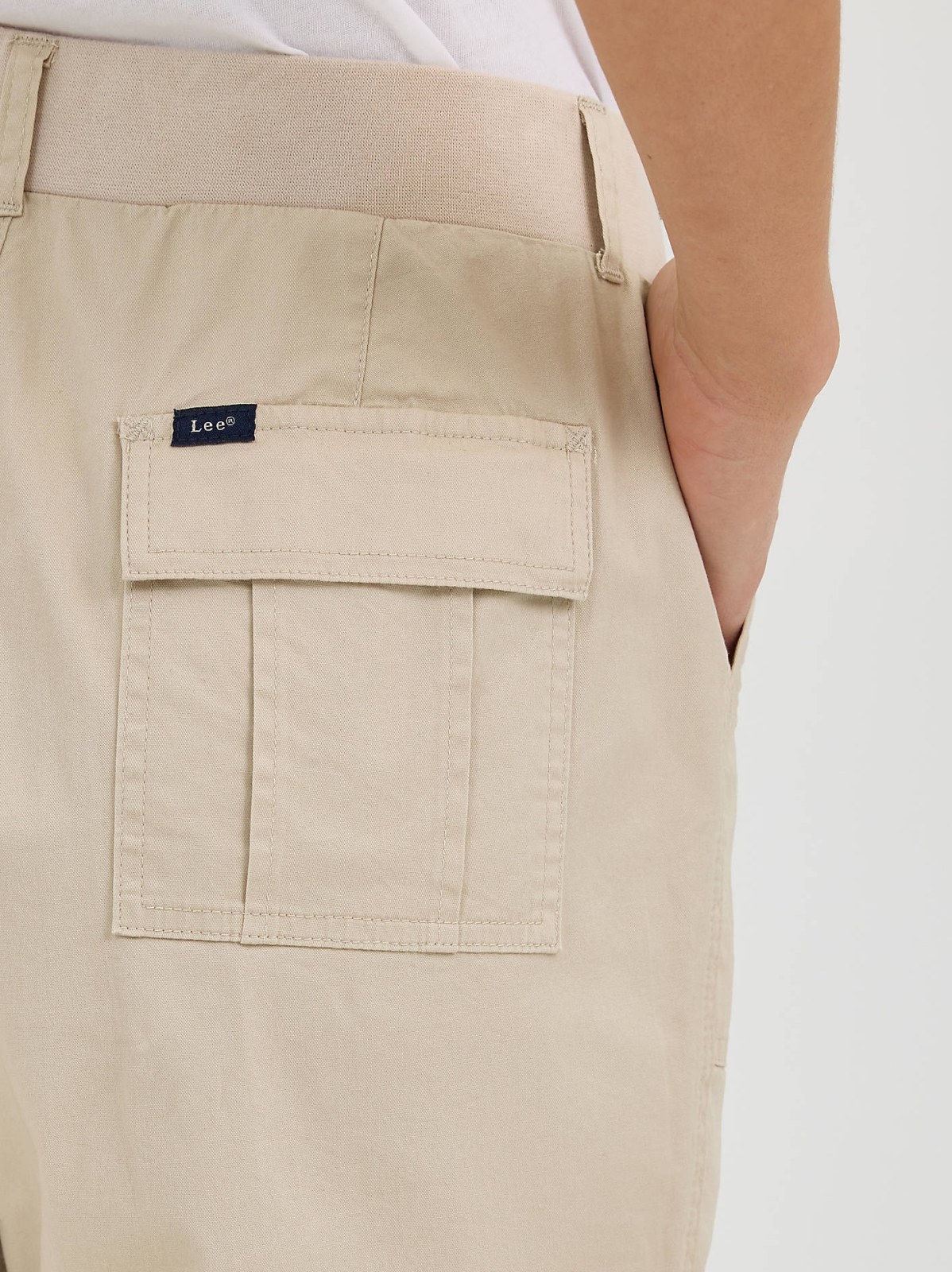 Women's Ultra Lux Comfort with Flex-to-Go Relaxed Fit Cargo Capri - view 5