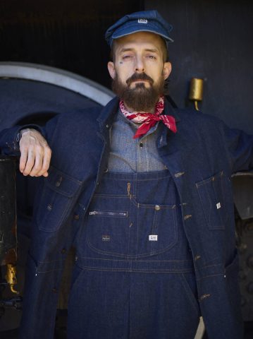 Men's Lee® x Nigel Cabourn Railway Man Loco Jacket