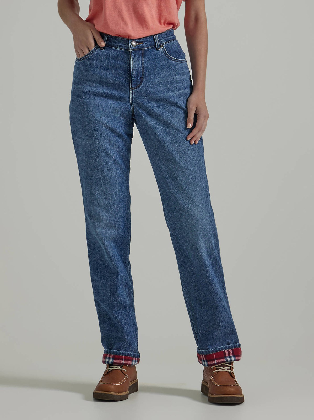 Women’s Relaxed Fit Fleece Lined Jean - view 3