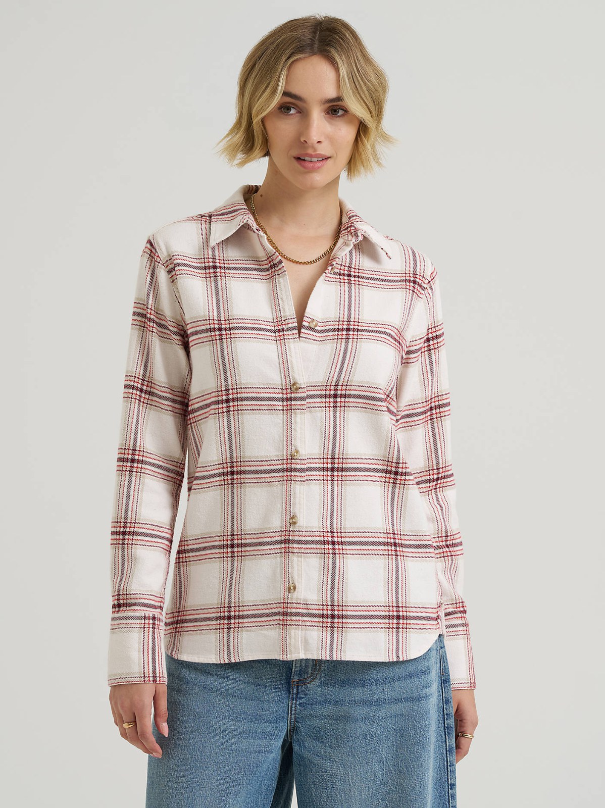 Women's Classic Button Down Shirt - view 5