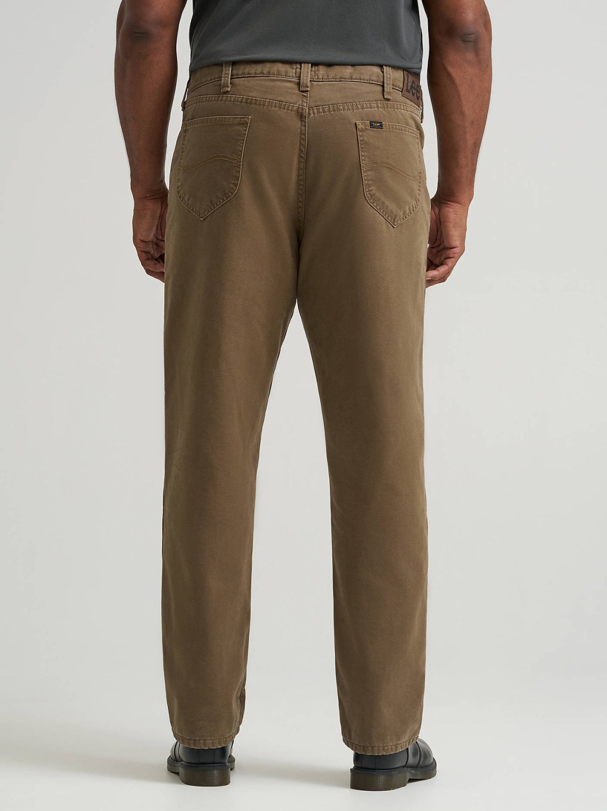 Men's Legendary Relaxed Straight Fleece Lined Jean (Big & Tall) - view 3