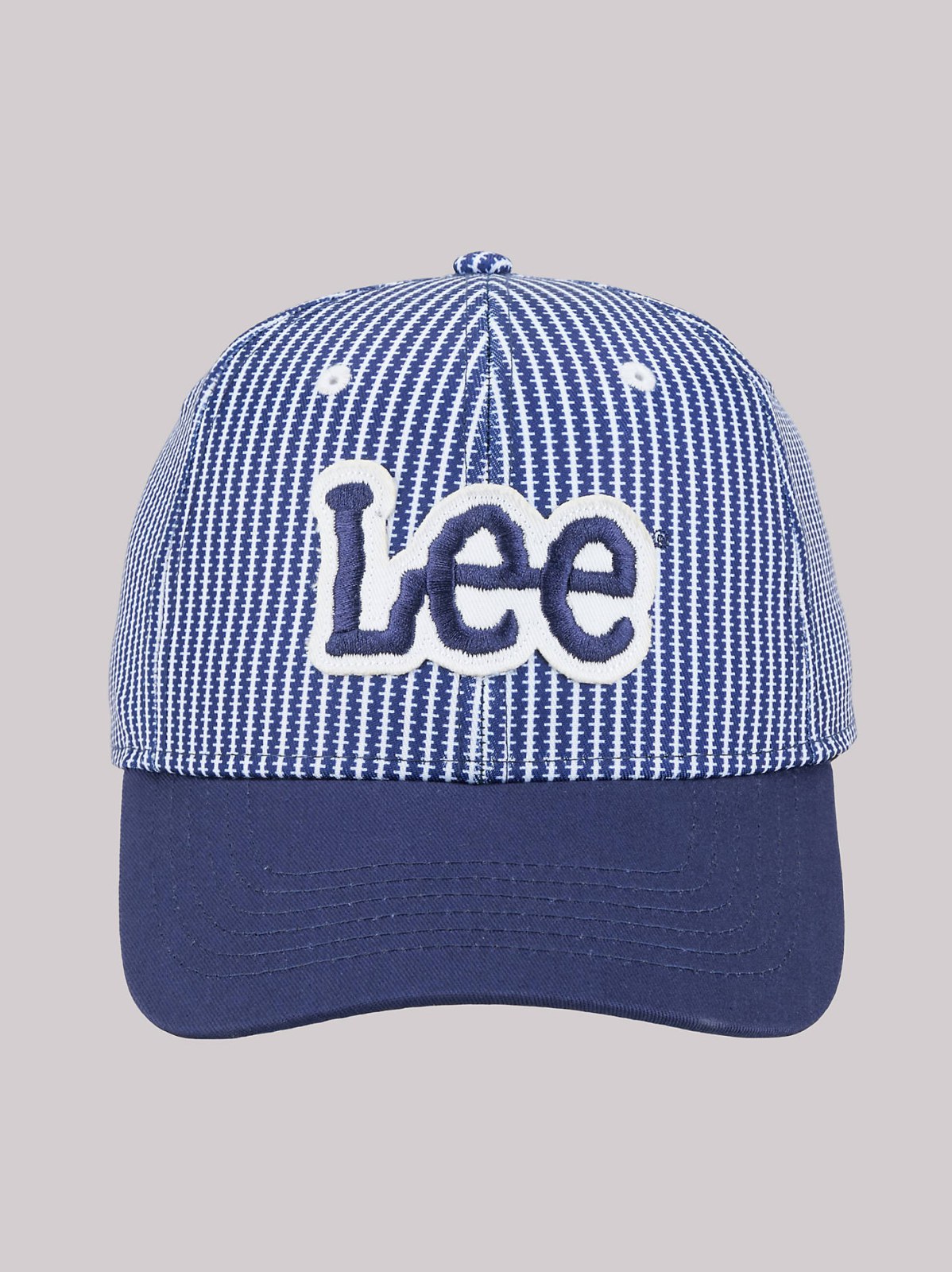 Women's Railroad Stripe Logo Hat