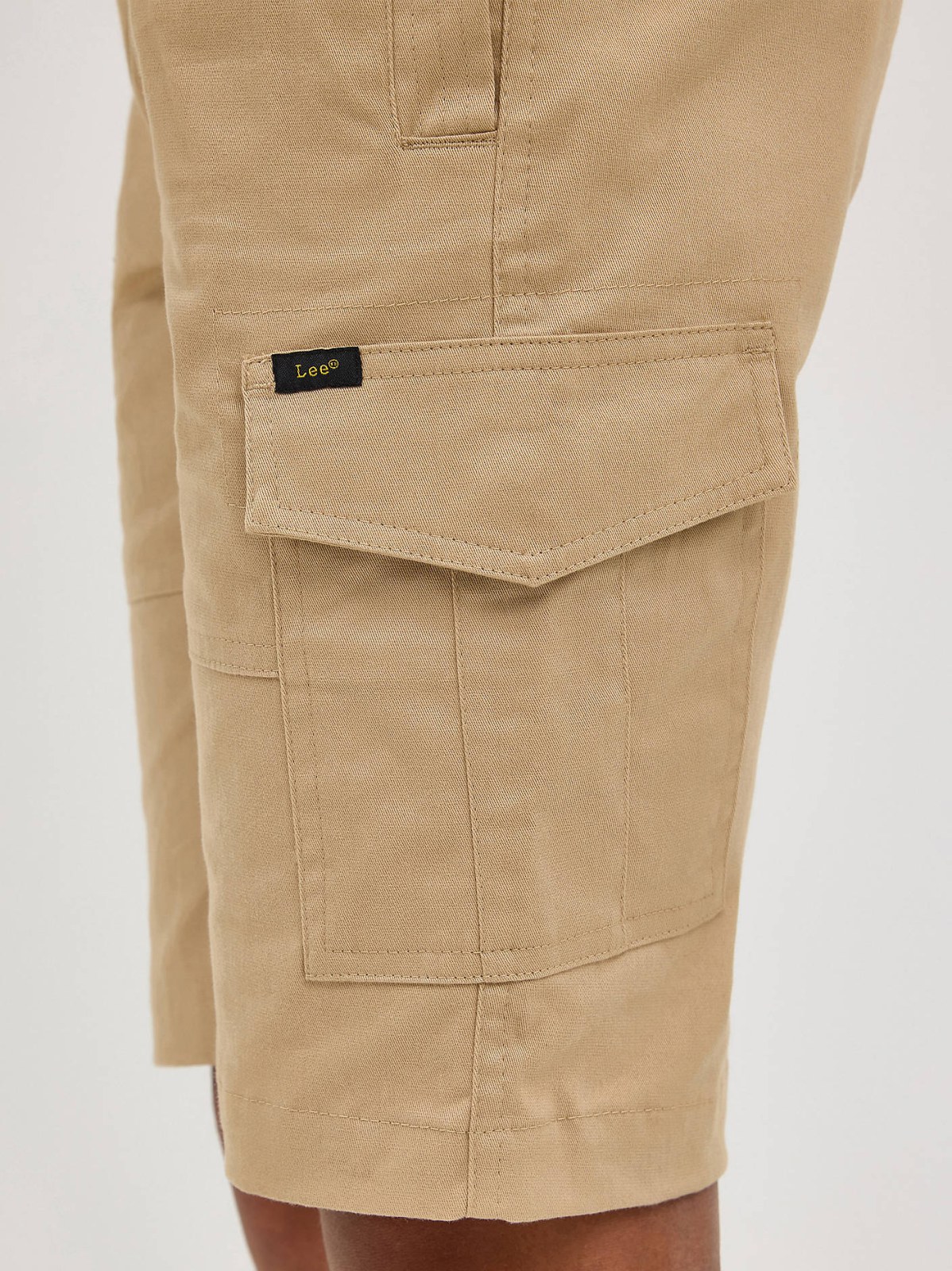 Boy's Rib Stretch Pull On Cargo Short - view 6