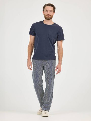 Men's Legendary Railroad Stripe Loose Carpenter Jean — alternate view
