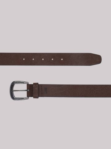 Women's Floral Embossed Belt