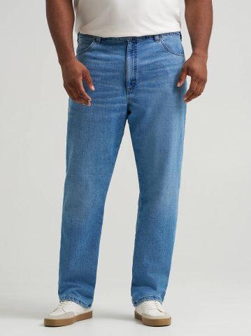 Men's Legendary Relaxed Straight Fleece Lined Jean (Big & Tall)