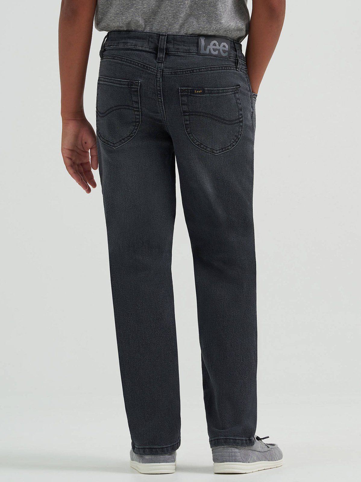 Boy's Regular Straight Stretch Jean - view 3