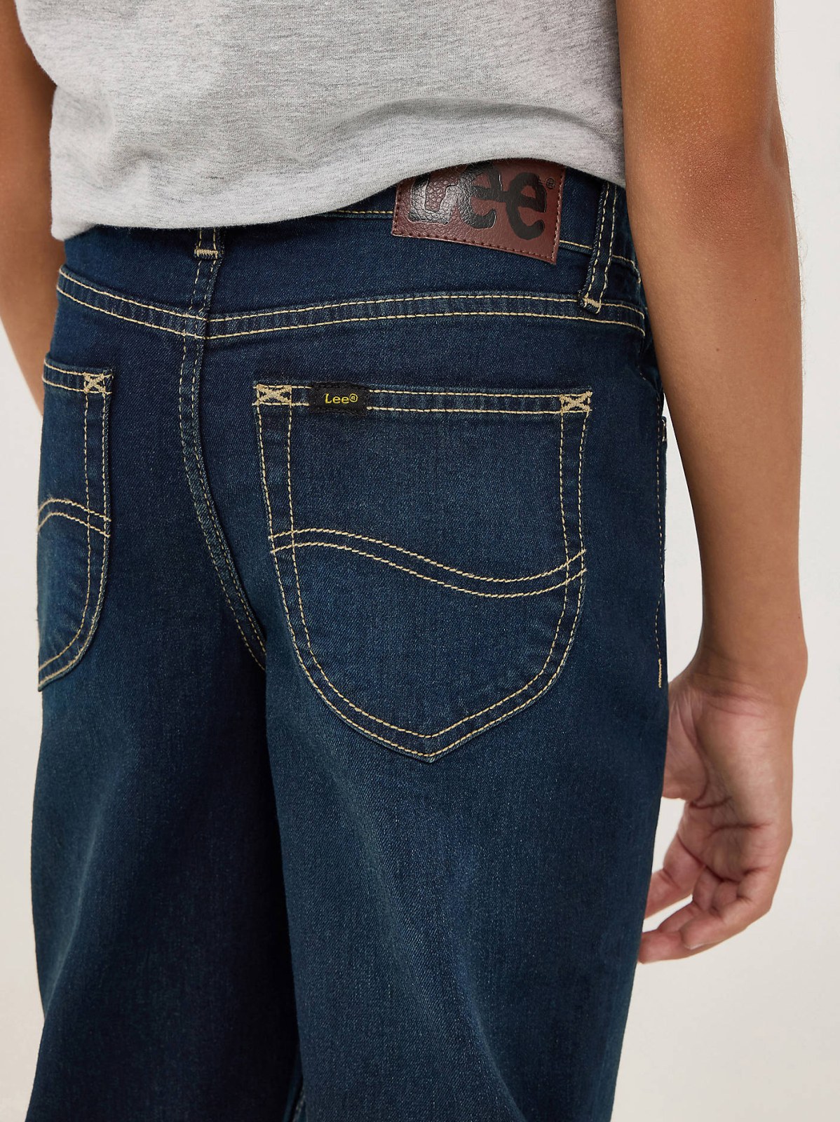 Boy's Regular Straight Stretch Jean - view 5