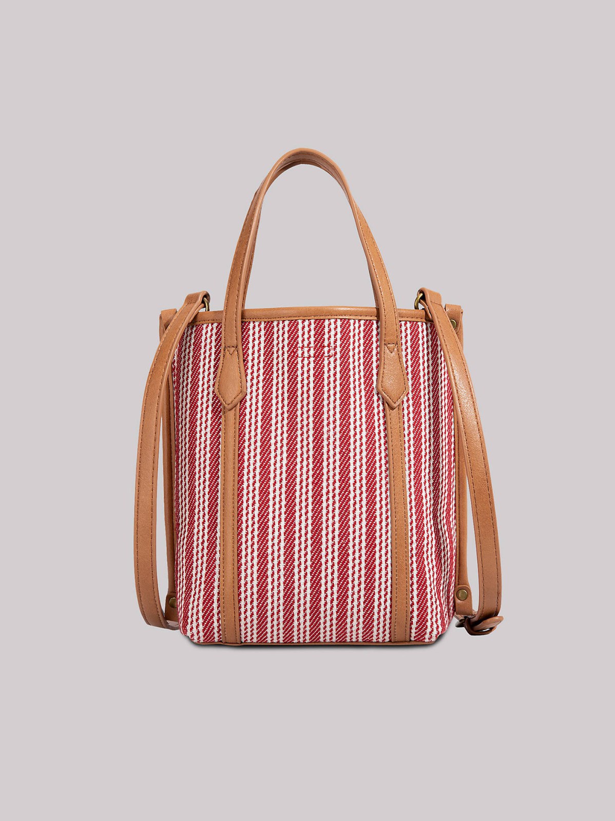 Women's Tall Stripe Logo Handbag - view 2