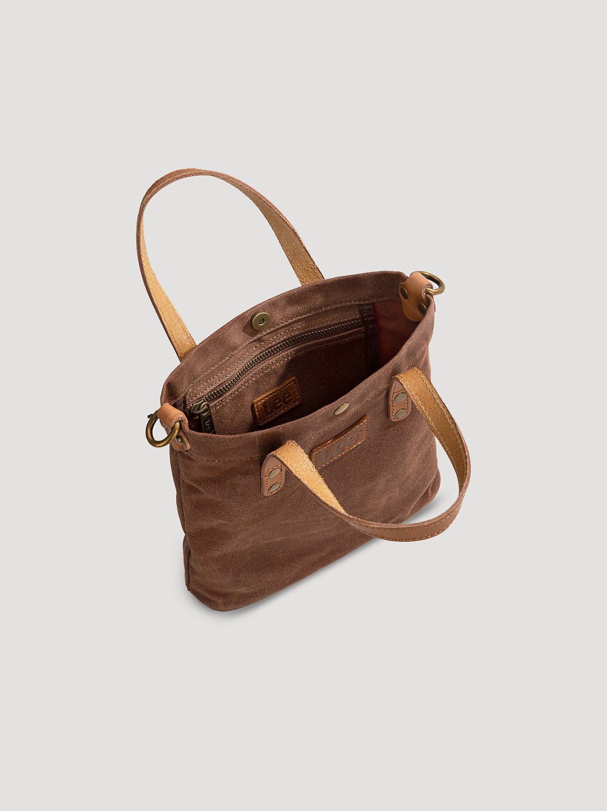 Women's Small Waxed Canvas Tote - view 3