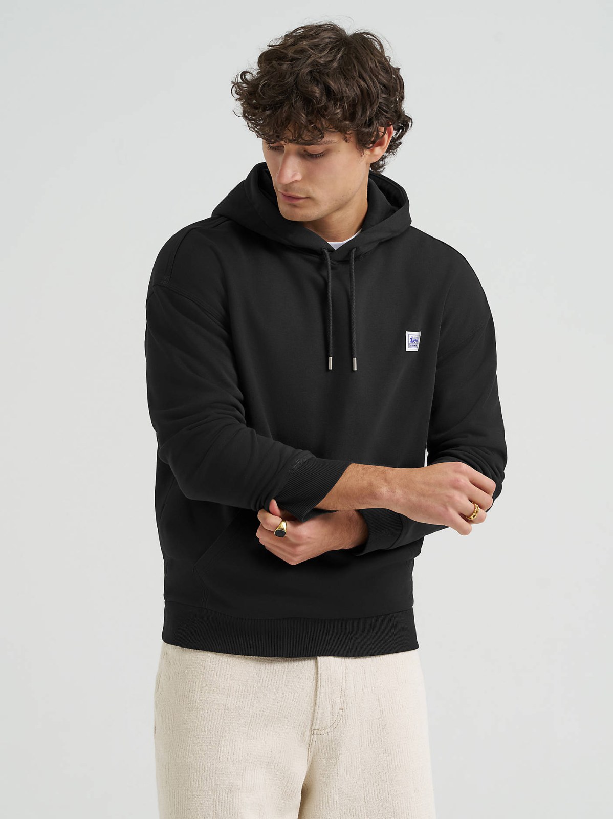 Men's Relaxed Fit Essential Workwear Hoodie - view 2