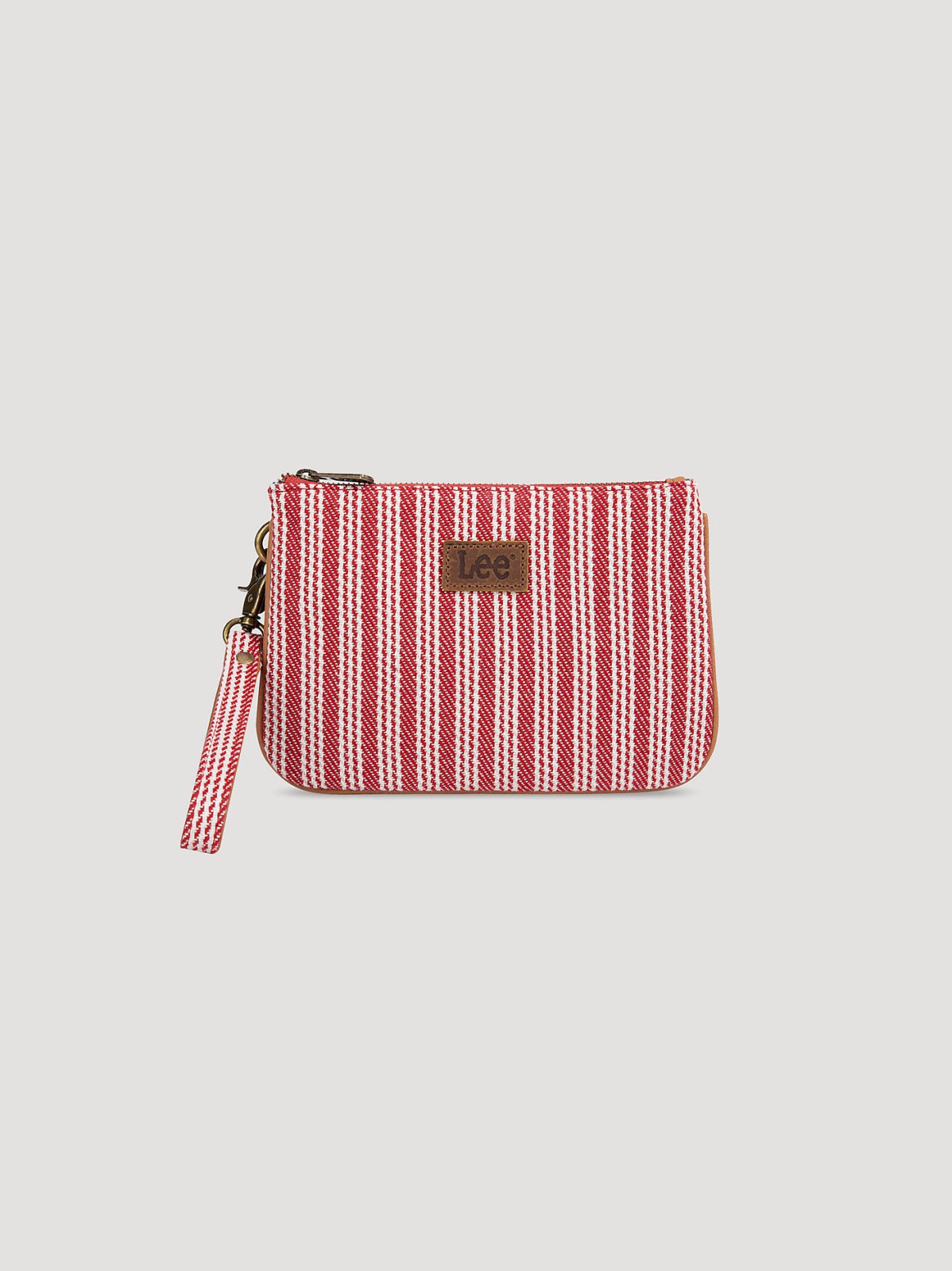 Women's Stripe Logo Wristlet Wallet