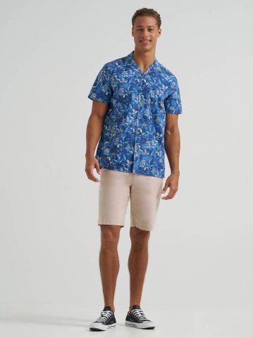 Men's Toucan Print Camp Shirt