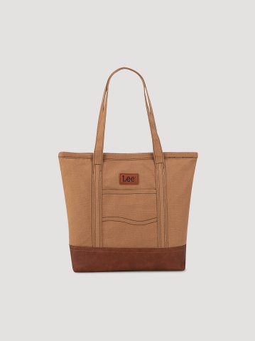 Women's Color Block Tote Bag