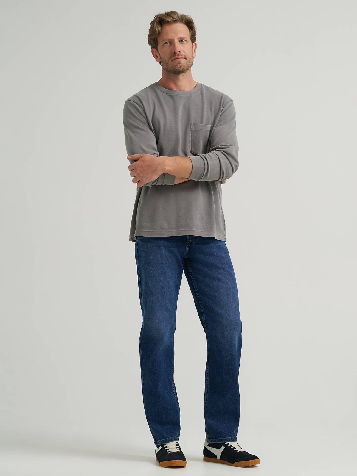 Men's Lee Relaxed Straight Jean with Comfort Stretch