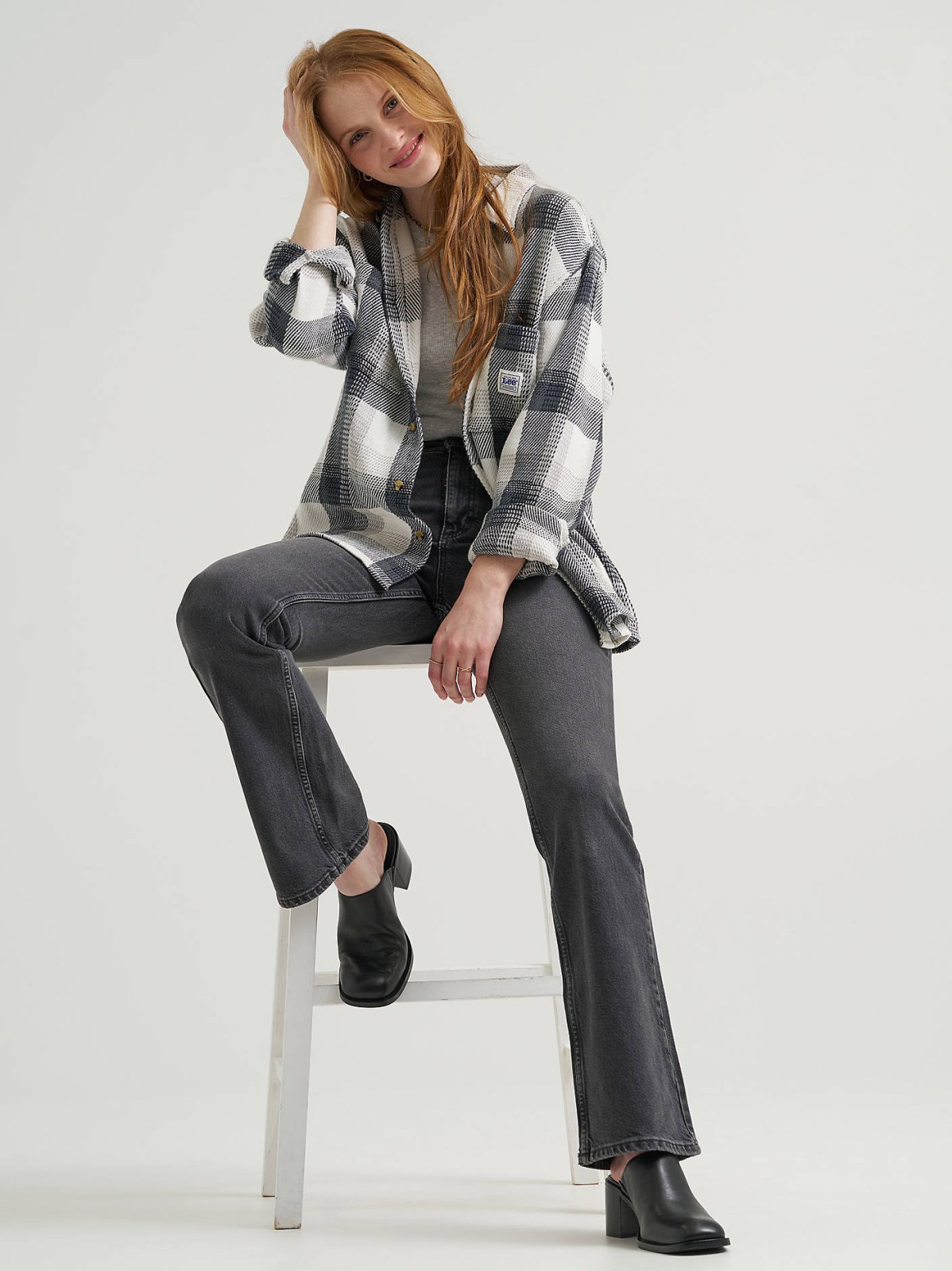 Women's High Rise Bootcut Jean