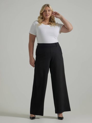 Women's Ultra Lux Comfort Any Wear Wide Leg Pant (Plus)