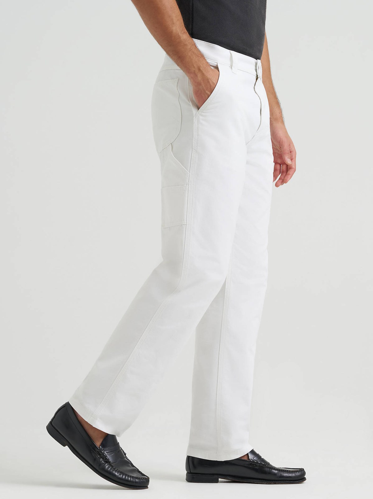 Men's 100% Cotton Loose Straight Carpenter Jean - view 4