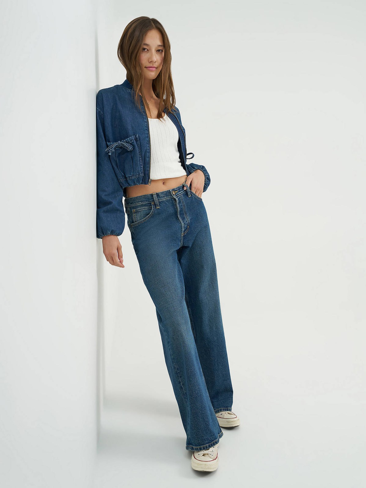 Women's Low Slung Baggy Jean - view 2